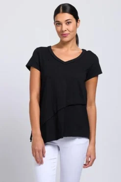 Foil Best Angle Tee in Black