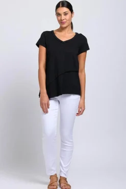 Foil Best Angle Tee in Black