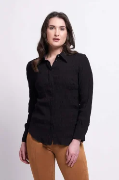 Foil It's A Breeze Shirt in Black