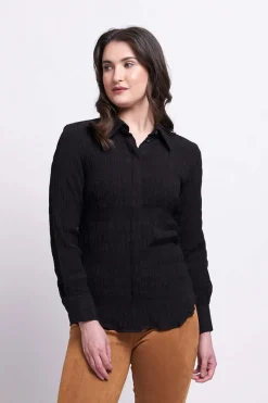 Foil It's A Breeze Shirt in Black