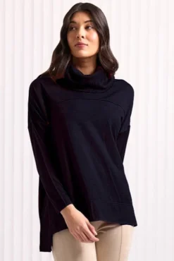 Foil Love Your Moves Sweater in Future Dusk Navy