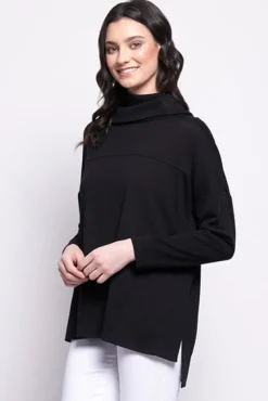 Foil Love Your Moves Sweater in Black