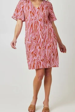 Foil Runaway Dress in Congo