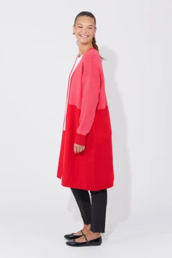 Haven Cyprus Cardigan in Chilli Pink
