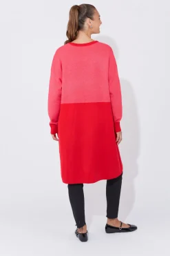 Haven Cyprus Cardigan in Chilli Pink