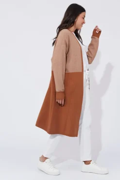 Haven Cyprus Cardigan in Sand Dune