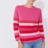 Haven Florida Stripe Jumper in Pink