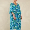 Haven Lipari Kaftan in Petali