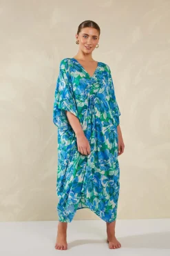 Haven Lipari Kaftan in Petali