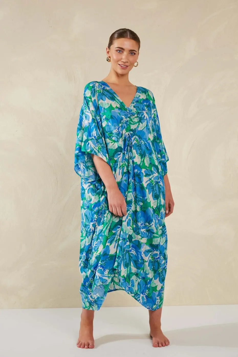 Haven Lipari Kaftan in Petali