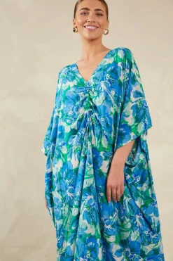 Haven Lipari Kaftan in Petali