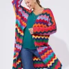 Haven Marrakesh Cardigan in Rainbow