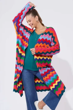 Haven Marrakesh Cardigan in Rainbow