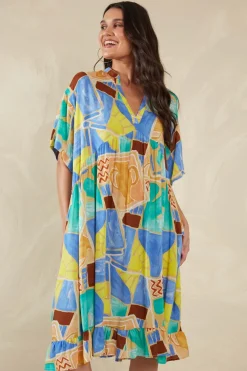 Haven Palermo Relaxed Dress in Solare