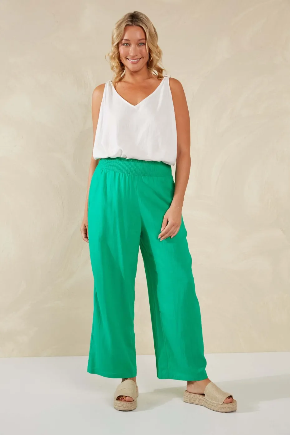 Haven Sardinia Pant in Verde