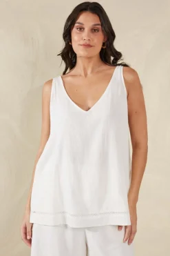Haven Sardinia Tank in Bianco