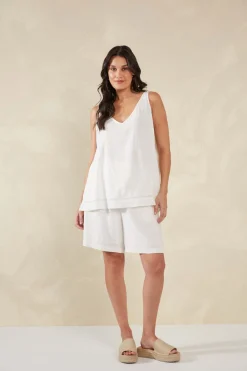 Haven Sardinia Tank in Bianco