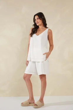 Haven Sardinia Tank in Bianco