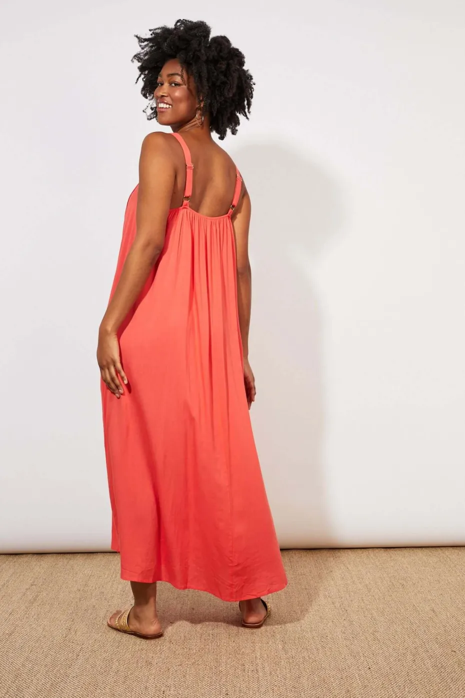 Haven Tropicana Tank Maxi in Coral