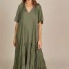 Isle of Mine Esme Maxi in Olive