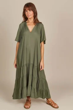 Isle of Mine Esme Maxi in Olive