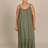 Isle of Mine Esme Tank Dress in Olive
