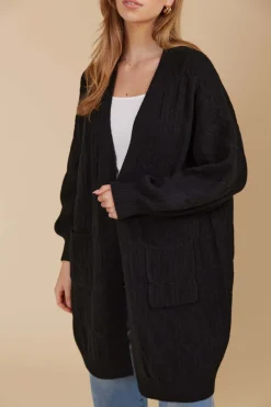 Isle of Mine Hera Cardigan in Onyx