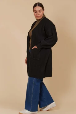 Isle of Mine Hera Cardigan in Onyx