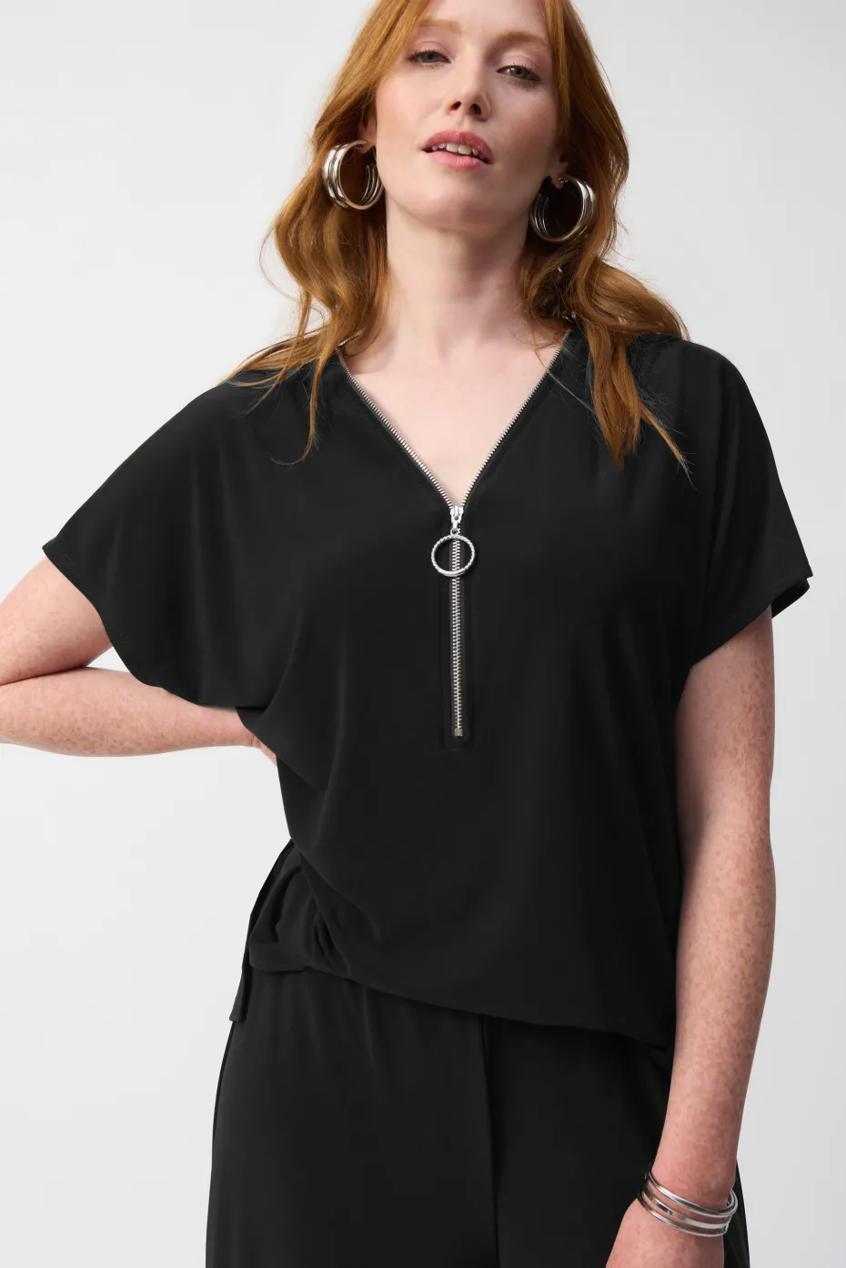 Joseph Ribkoff Chic Jumpsuit in Black 251044