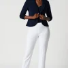 Joseph Ribkoff Classic Cropped Pant in Vanilla 181089