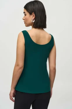 Joseph Ribkoff Rhinestone Mesh Set in Absolute Green 244170