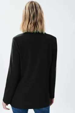 Joseph Ribkoff Straight Cut Blazer in Black 231064