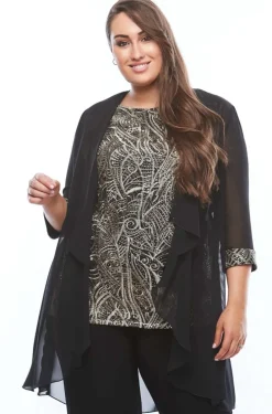 Joshua James Sequin Lace 2 Piece JJ0024