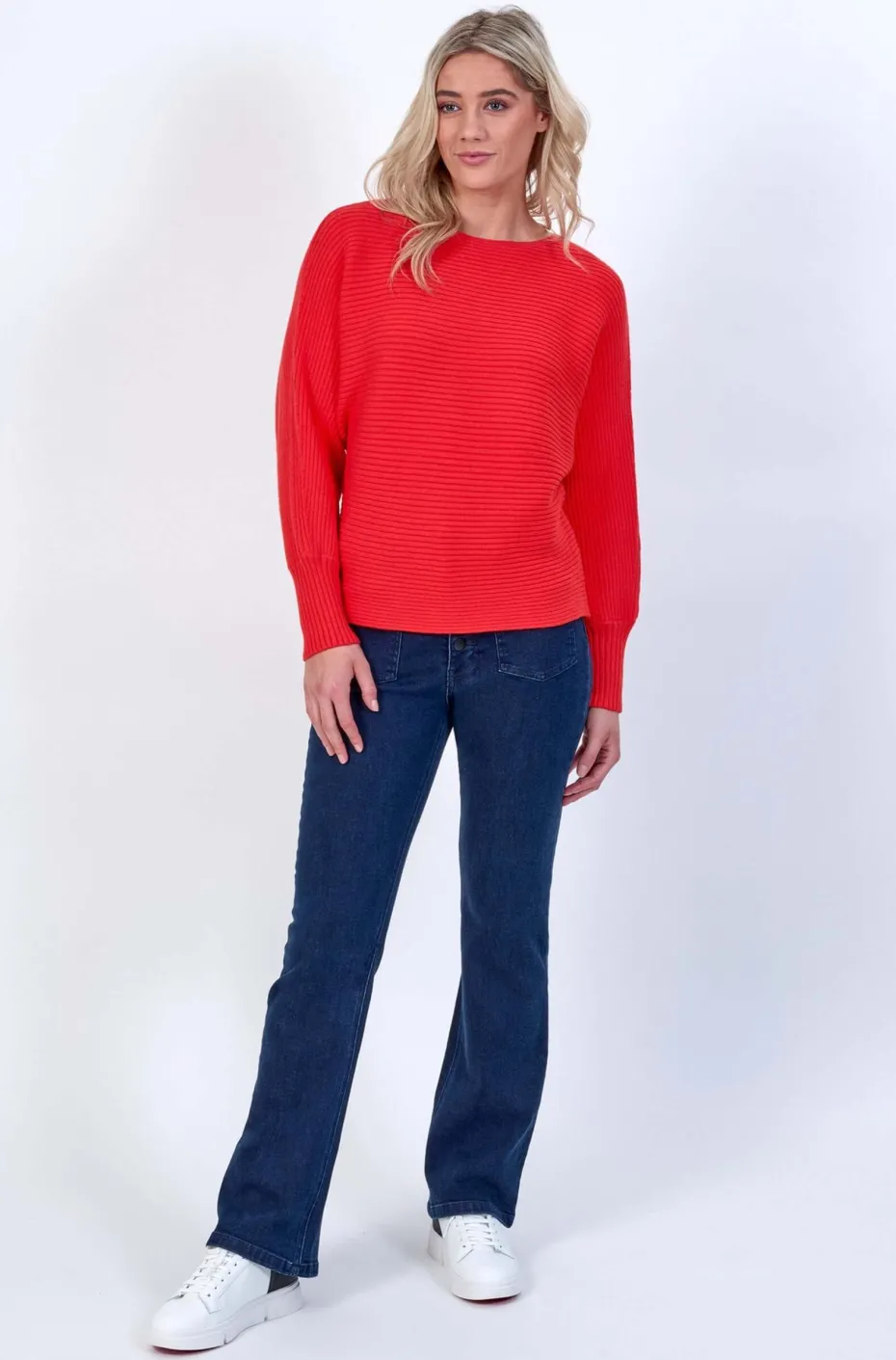 Knewe Potter Bootleg Jean in Dark Blue