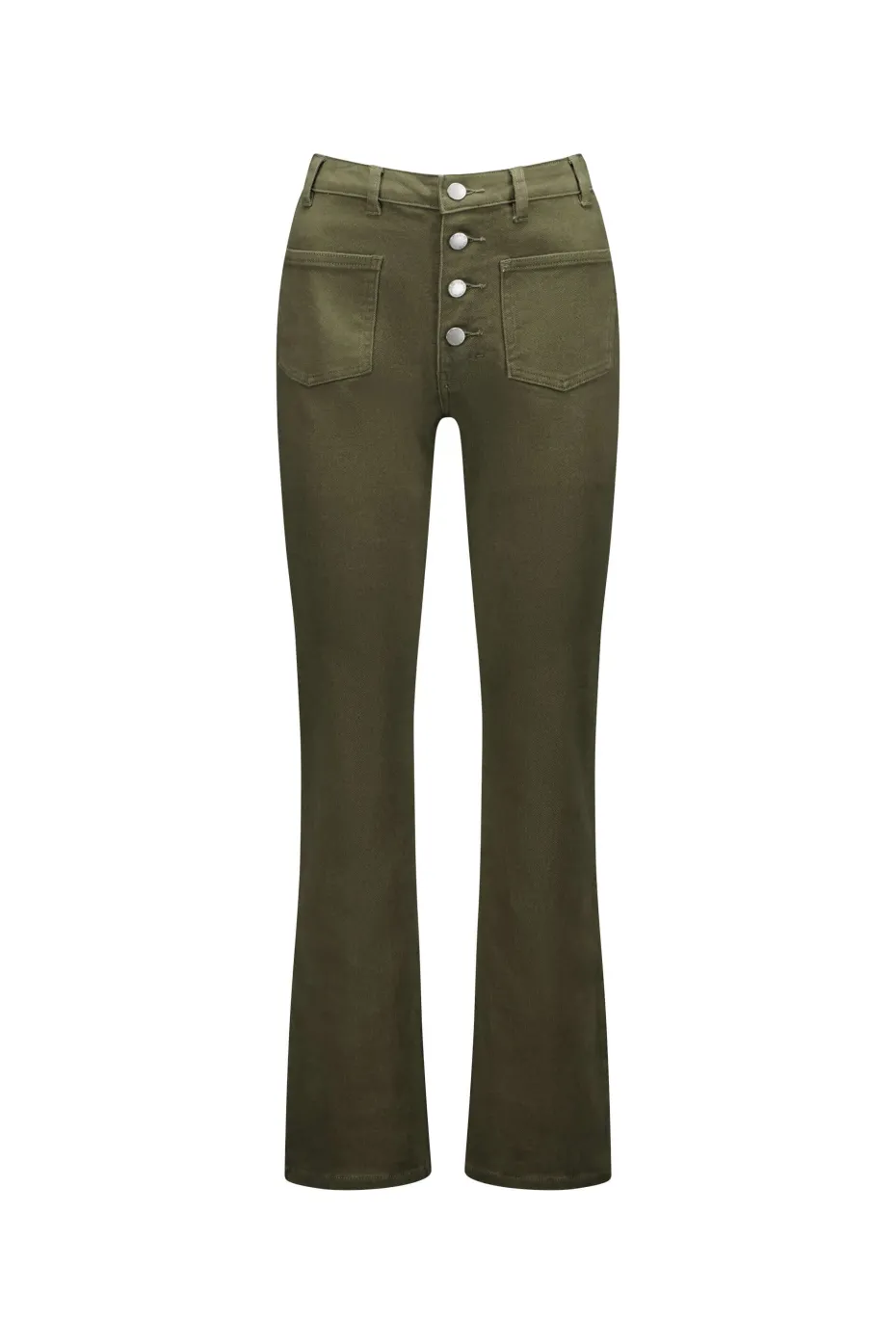 Knewe Potter Bootleg Jean in Khaki