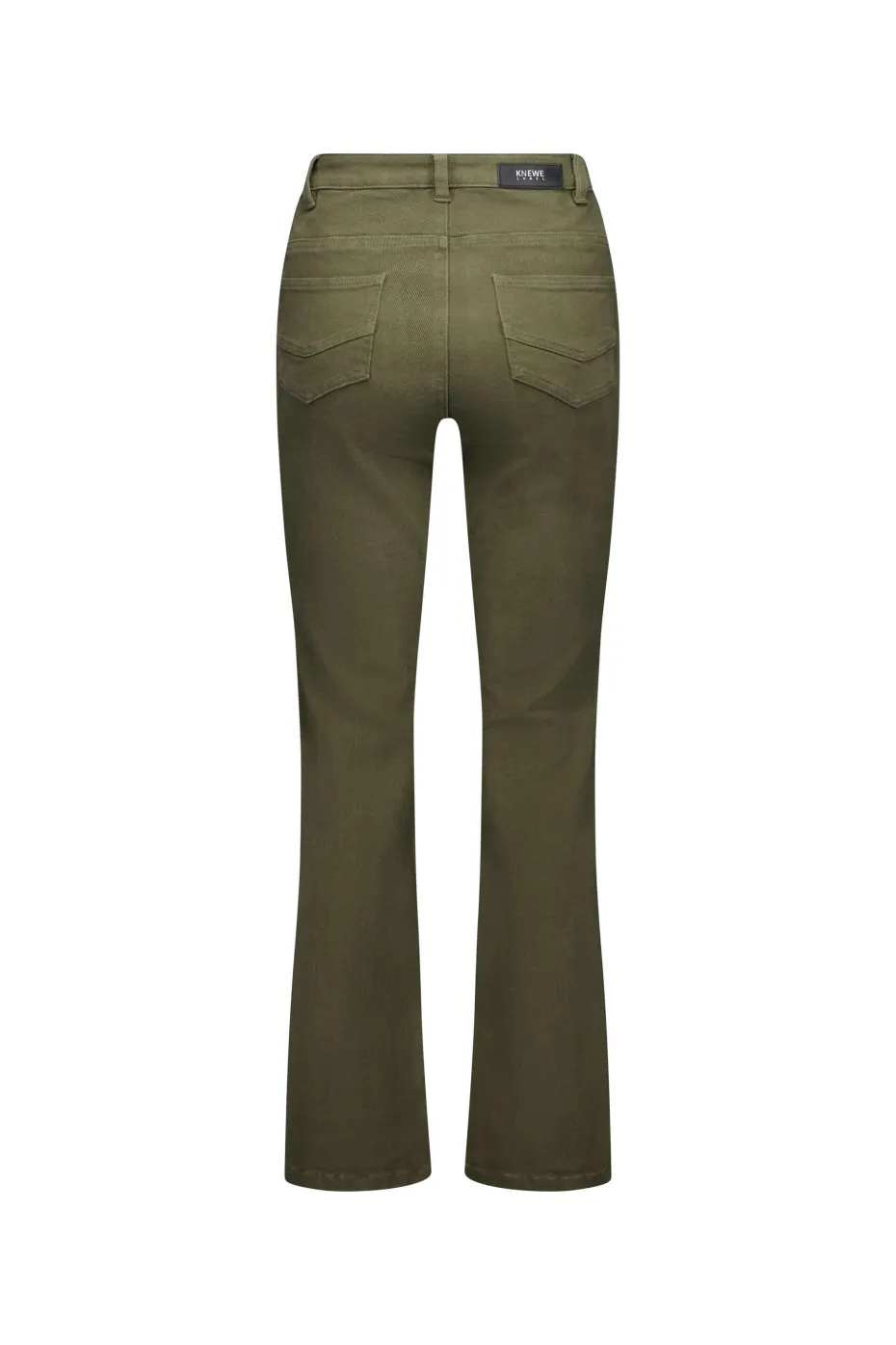 Knewe Potter Bootleg Jean in Khaki