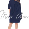 Layla Jones Layered Dress & Jacket in Midnight LJ0534