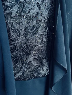 Layla Jones Layered Dress & Jacket in Midnight LJ0534