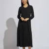 LD & Co Maxi Knit Dress in Black