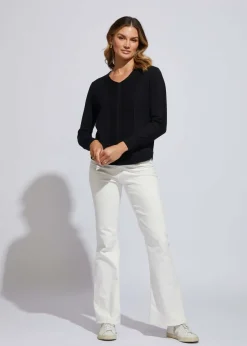 LD & Co Textured Knit in Black