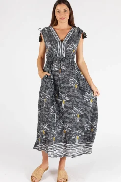 Lula Soul DOMINICA Midi in Ebony