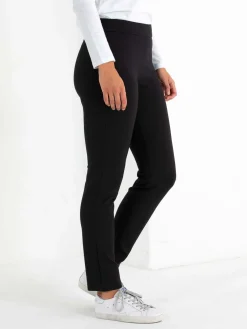 Marco Polo Ponte Pant in Black