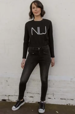 New London Jeans PINNER in Grey