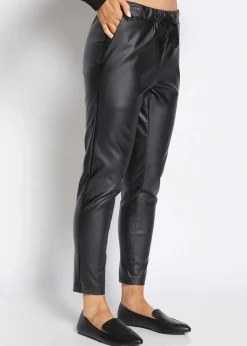 Philosophy CROW Coated Droppie Pant in Black