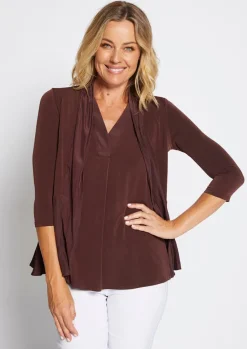 Philosophy JARDIN Jacket in Chocolate