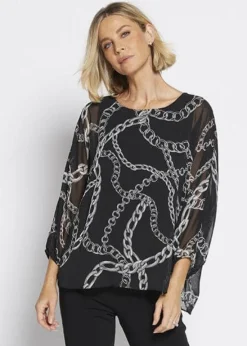 Philosophy JULES Billow Tunic in Necklace