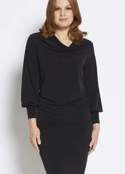 Philosophy KYLIE Drape Tunic in Black
