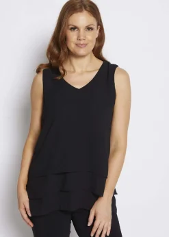 Philosophy MOULIN Triple Layer Tank in Black