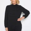 Philosophy OWENS Tie Neck Top in Black