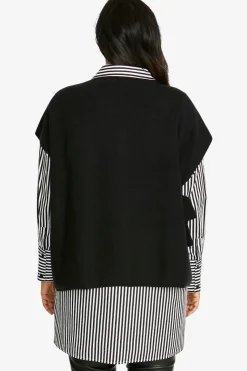 Ping Pong Caterina Vest in Black